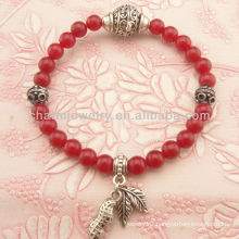 Fashion Natural Coral Bead Bracelet SB-0144